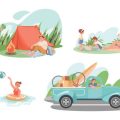 How to Pack Lightly but Thoroughly for a UK Family Camping Holiday