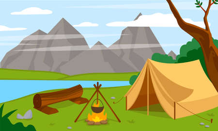 Selecting the Ideal Campsite in the UK: What to Avoid in Rainy Weather