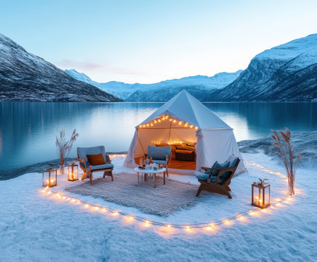 Luxury Glamping Tents Built for the UK’s Four Seasons